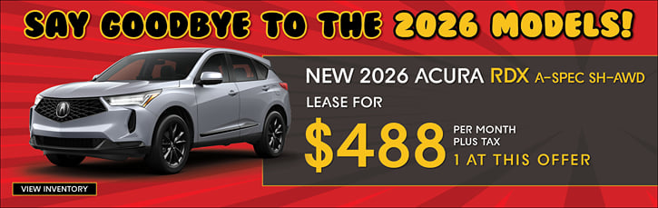 Lease 2026 Acura RDX Base $488