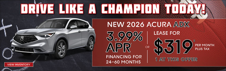 Lease 2026 Acura ADX Base $319