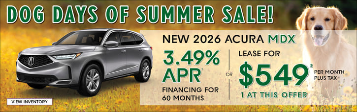 Lease 2026 Acura MDX Base $549