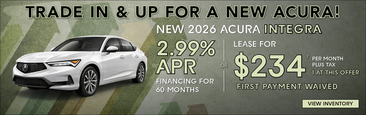 Lease Loyalty/Conquest 2026 Acura Integra Base $234