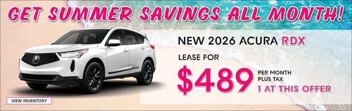 Acura RDX Special