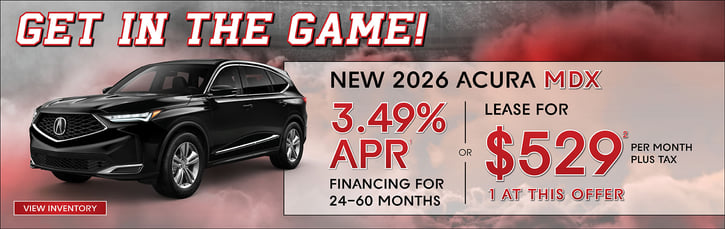 Lease 2026 Acura MDX Base $529