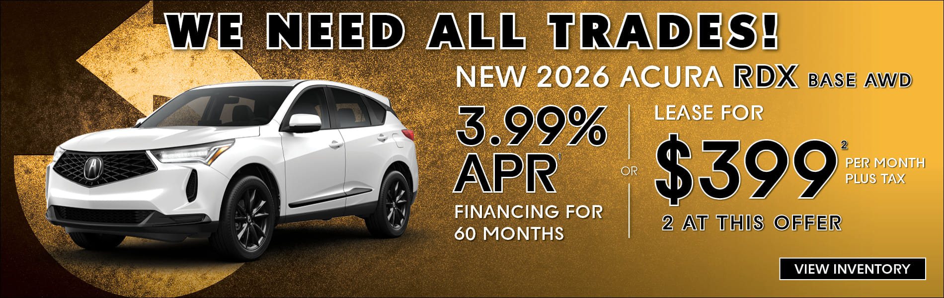New Acura RDX Lease Special in Phoenix | Acura North Scottsdale