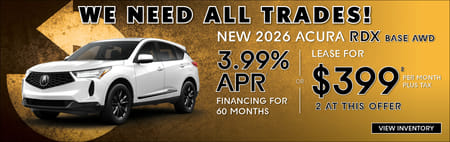 New 2026 Acura RDX Finance Special