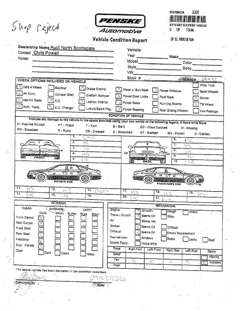 22 thumbnail image of  2019 Volkswagen Tiguan 2.0T SEL Premium