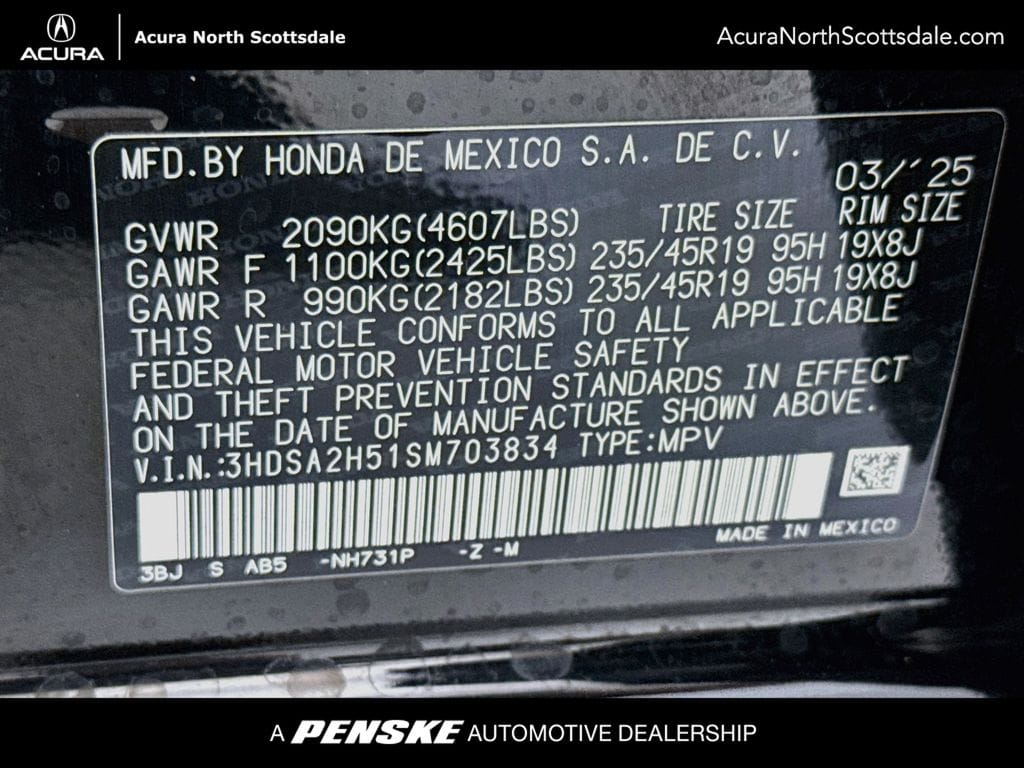 2025 Acura ADX A-Spec Package - Photo 33
