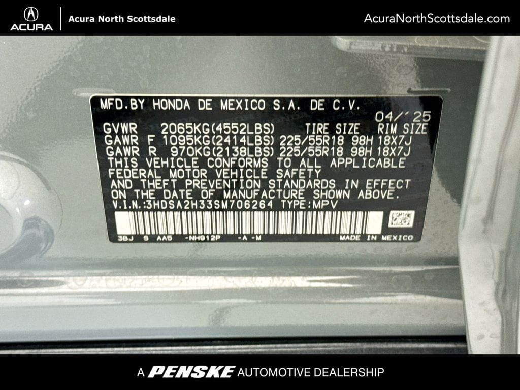 2025 Acura ADX Base - Photo 34