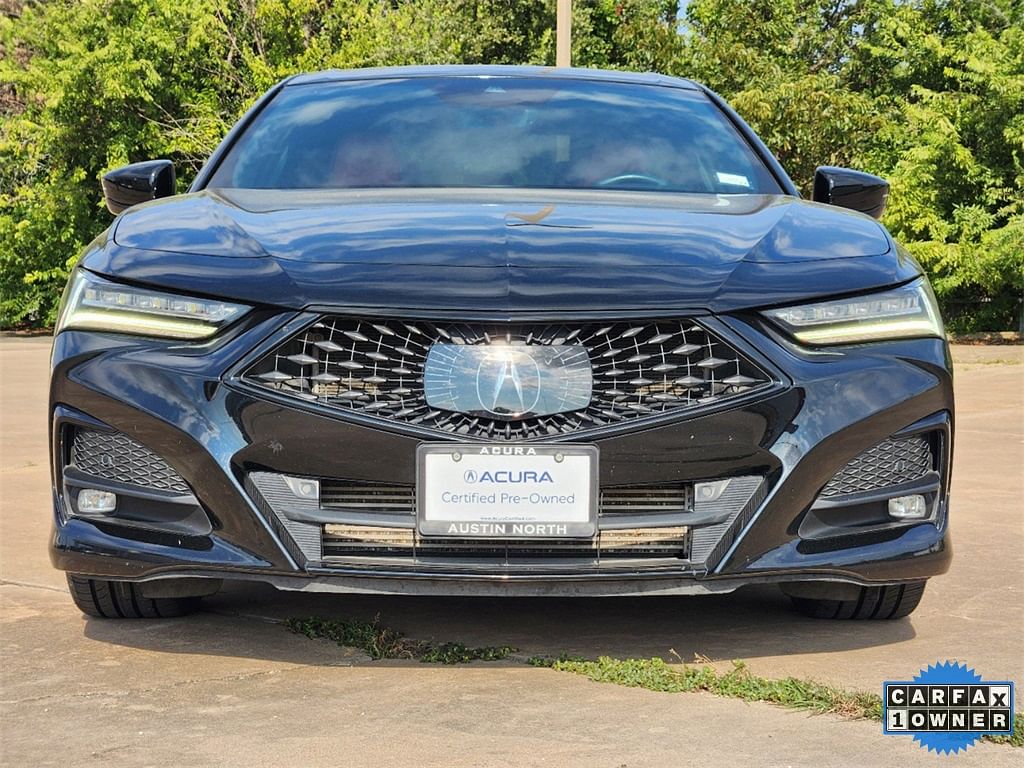 Used 2021 Acura TLX A-SPEC Package with VIN 19UUB6F52MA008037 for sale in Austin, TX