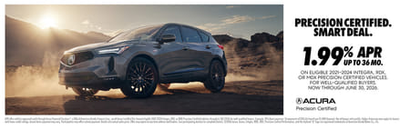 Certified Acura Vehicle