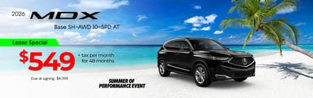 Lease 2026 Acura MDX Base $549