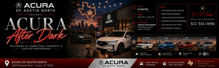 Acura After Dark banner