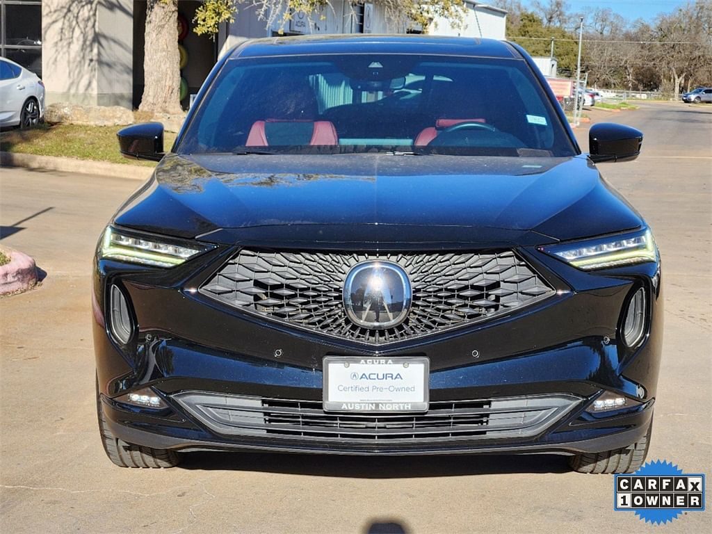 Used 2022 Acura MDX A-Spec Package with VIN 5J8YE1H04NL049627 for sale in Austin, TX