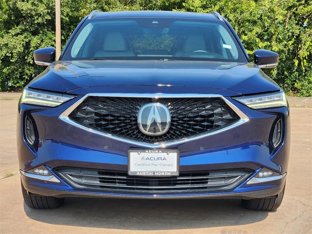 Used 2022 Acura MDX Advance Package with VIN 5J8YE1H85NL007778 for sale in Austin, TX