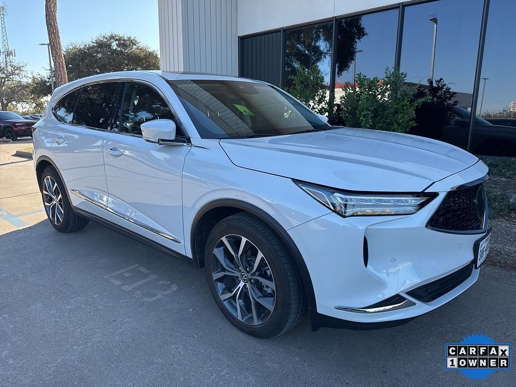 Used 2022 Acura MDX Technology Package with VIN 5J8YE1H49NL035967 for sale in Austin, TX