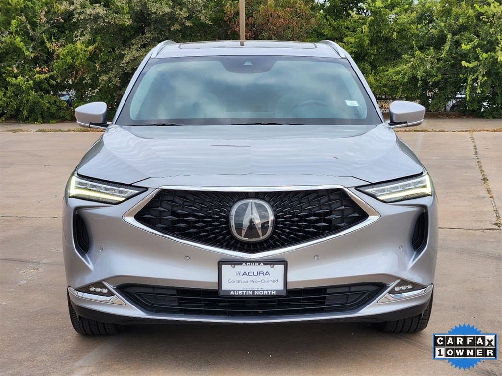 Used 2022 Acura MDX Advance Package with VIN 5J8YE1H83NL028192 for sale in Austin, TX