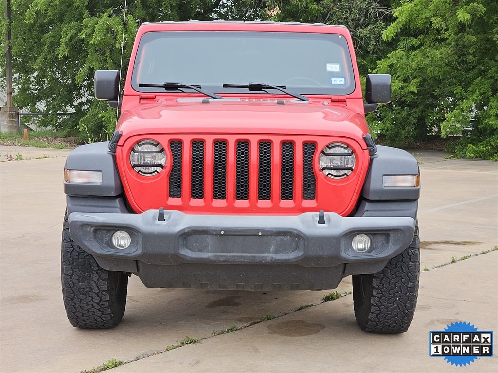 Used 2018 Jeep All-New Wrangler Unlimited Sport S with VIN 1C4HJXDGXJW318870 for sale in Austin, TX