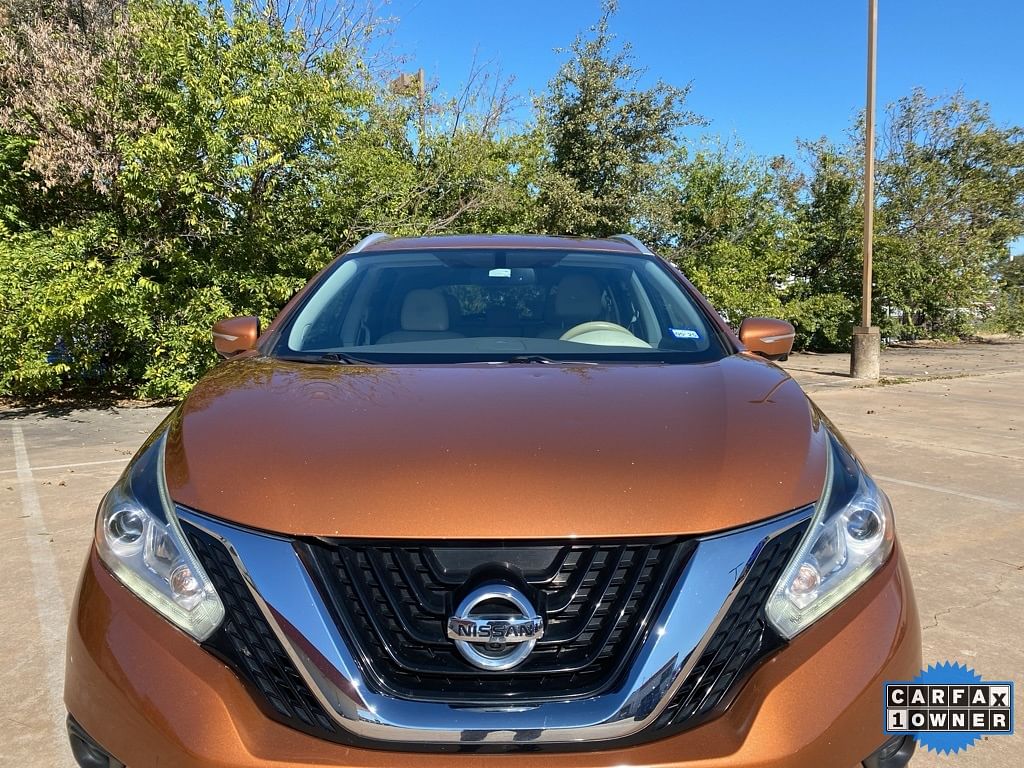 Used 2015 Nissan Murano Platinum with VIN 5N1AZ2MGXFN237342 for sale in Austin, TX