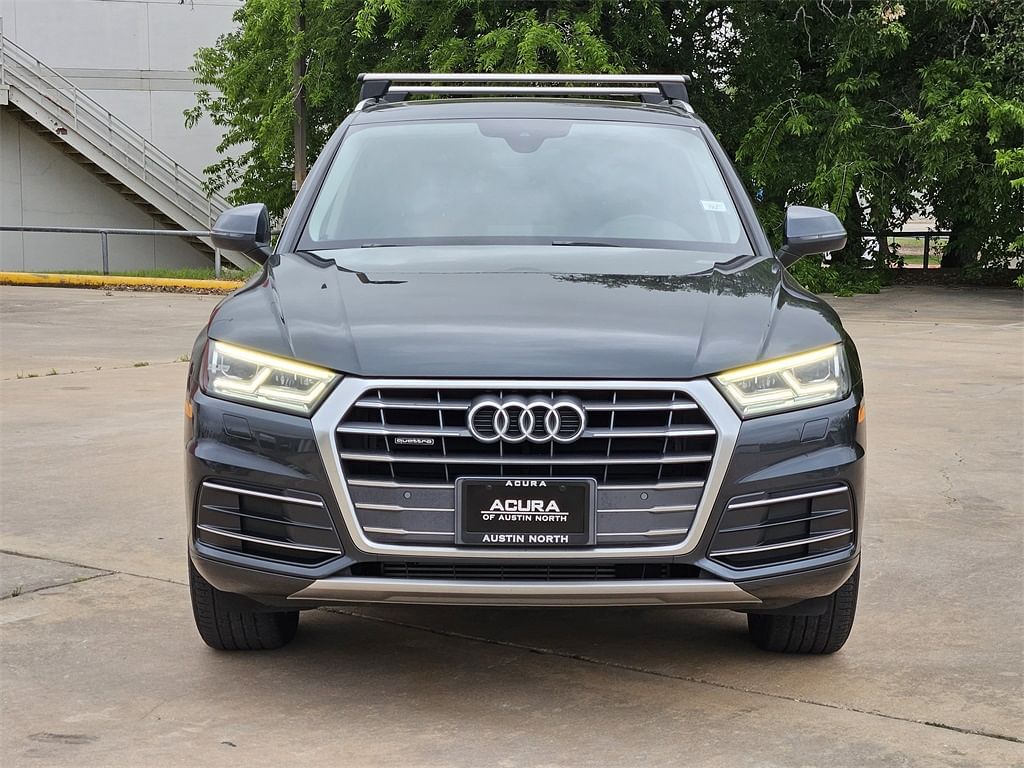 Used 2018 Audi Q5 Premium Plus with VIN WA1BNAFY1J2009738 for sale in Austin, TX