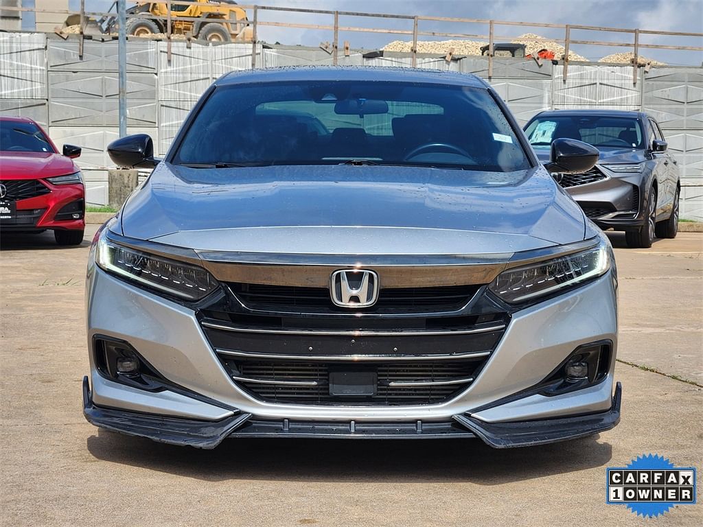 Used 2022 Honda Accord Sport with VIN 1HGCV2F30NA017606 for sale in Austin, TX