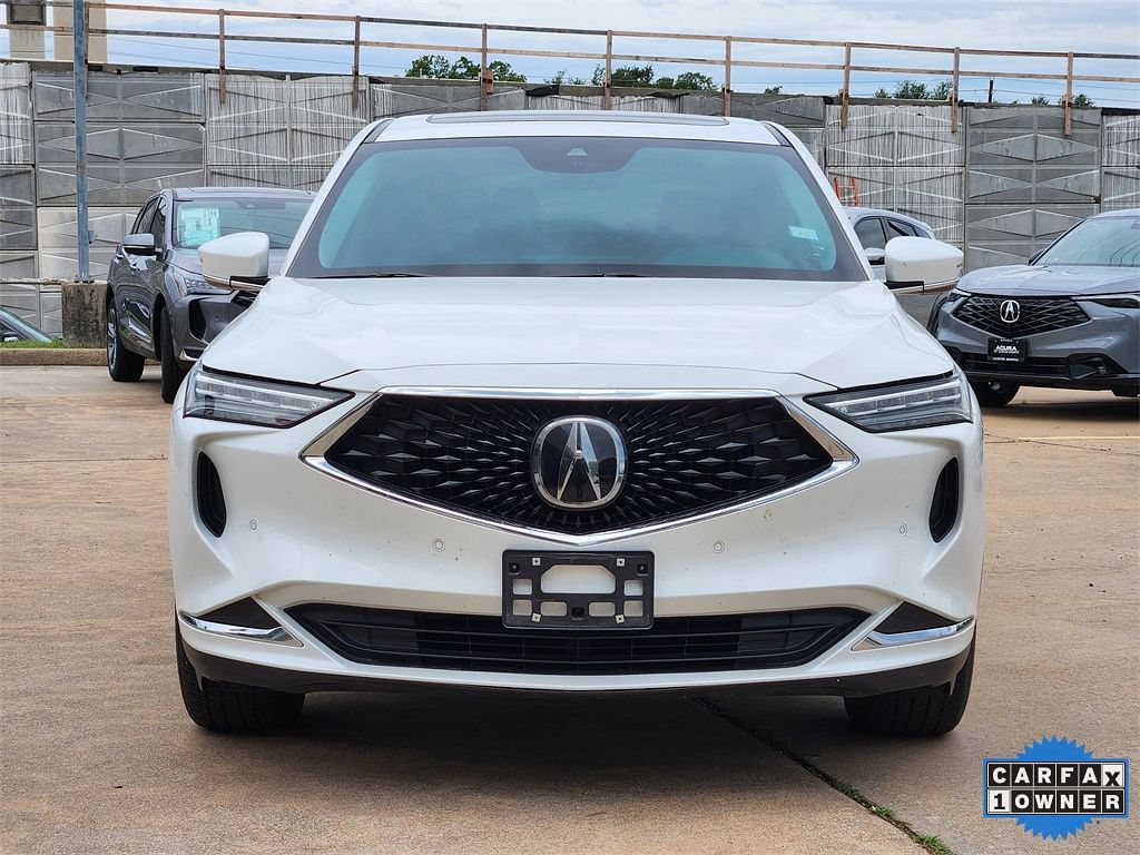 Used 2022 Acura MDX Technology Package with VIN 5J8YE1H48NL009375 for sale in Austin, TX