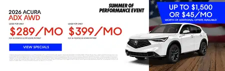 Lease Acura ADX $289