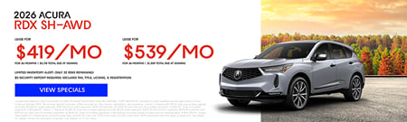 Lease 2026 Acura RDX SH-AWD $419