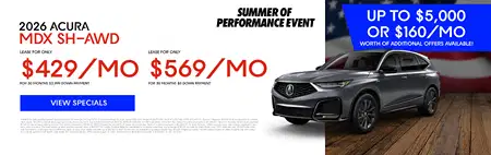 Lease Acura MDX SH-AWD $429