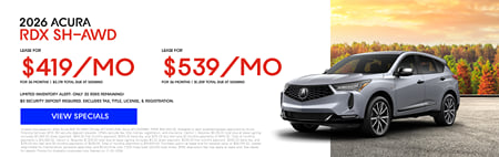 Lease 2026 Acura RDX SH-AWD $419