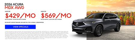 Lease 2026 Acura MDX $429