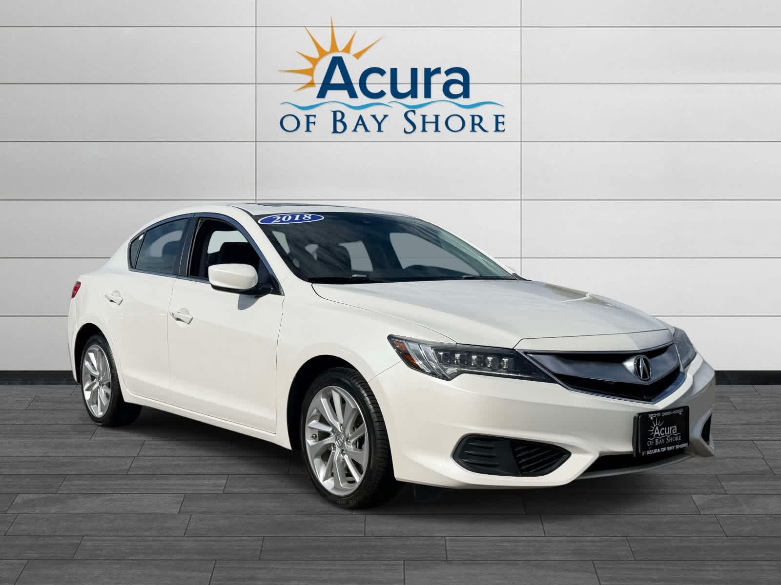 Used 2018 Acura ILX Technology Plus with VIN 19UDE2F79JA009800 for sale in Bay Shore, NY