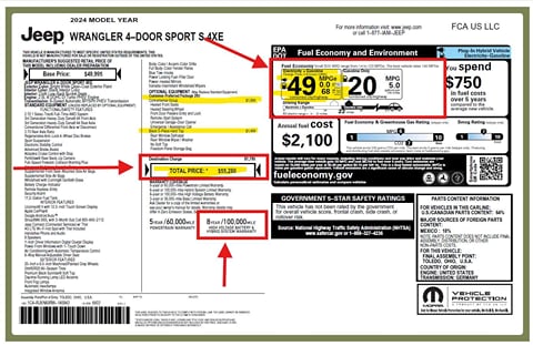 1 image of 2024 Jeep Wrangler 4xe Sport S