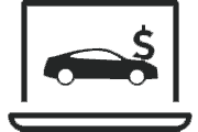 Black Buy Online Icon