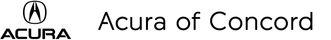 Acura of Concord Dealer print logo