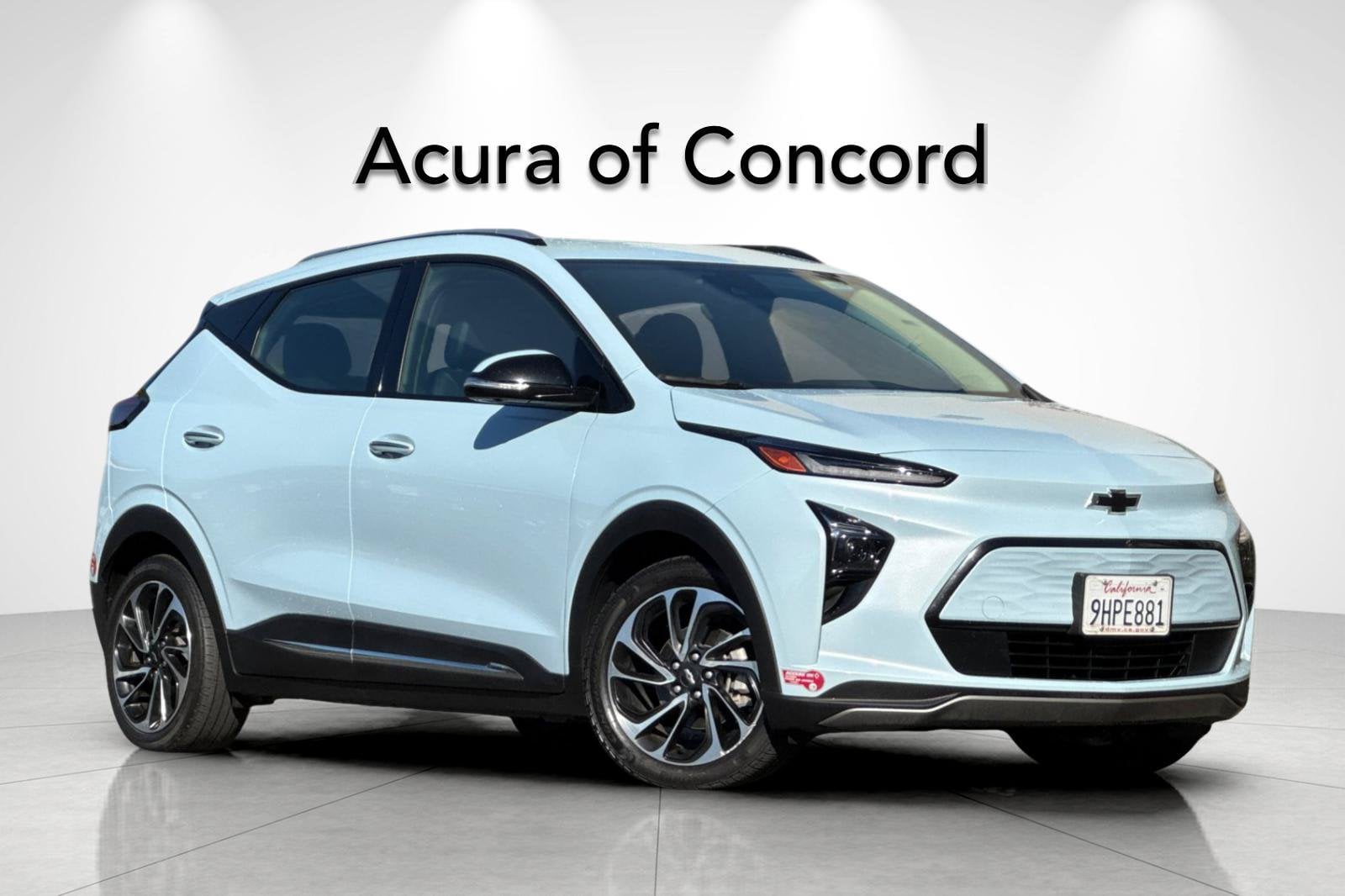 Used 2023 Chevrolet Bolt EUV Premier with VIN 1G1FZ6S0XP4171012 for sale in Concord, CA