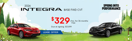 2026 Integra Lease Offer