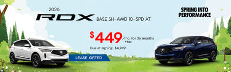2026 RDX Lease Offer