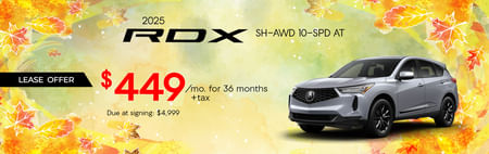 2025 RDX Lease Offer
