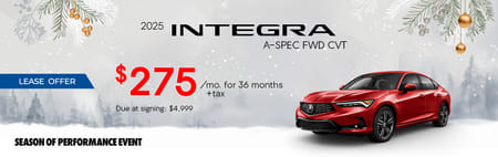 2025 Integra Lease Offer