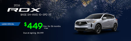 2026 RDX Lease Offer