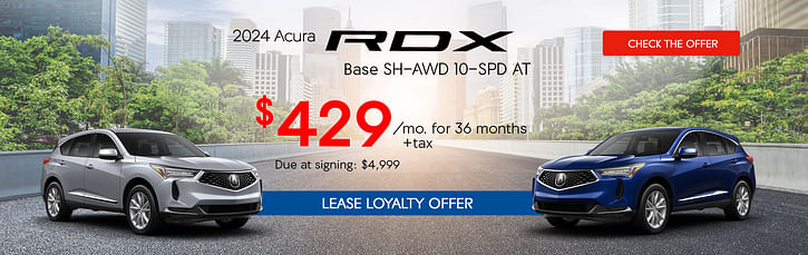 2024 RDX Lease Special