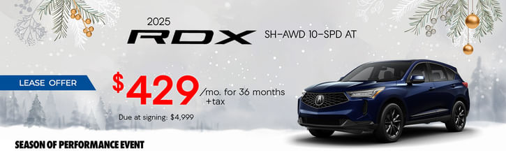 2025 RDX Lease Special