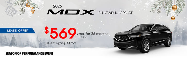 2026 MDX Lease Special