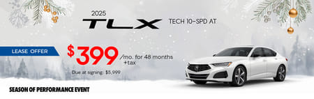 2025 TLX Lease Special