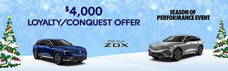 $4,000 Loyalty Offer on 2024 ZDX