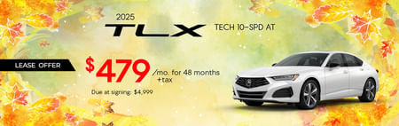 2025 TLX Lease Special