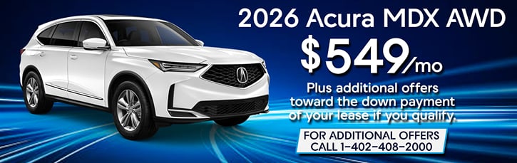 2026 MDX Lease Offer