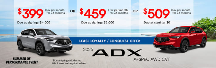 2026 ADX Lease Special