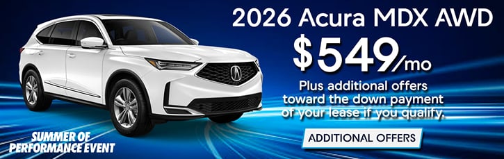 2026 MDX Lease Offer