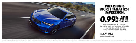 Acura Certified Special APR