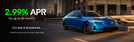New 2026 Acura Integra Finance Special